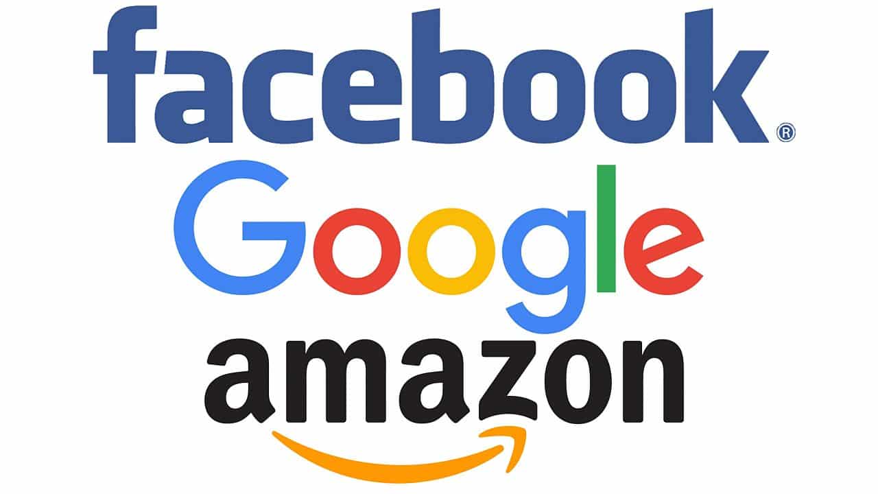 Facebook Google Amazon